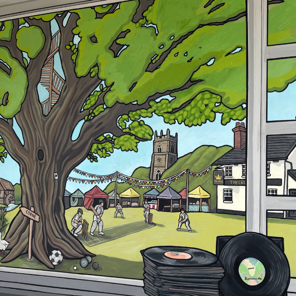 Headley Parish Council Pavillion Mural