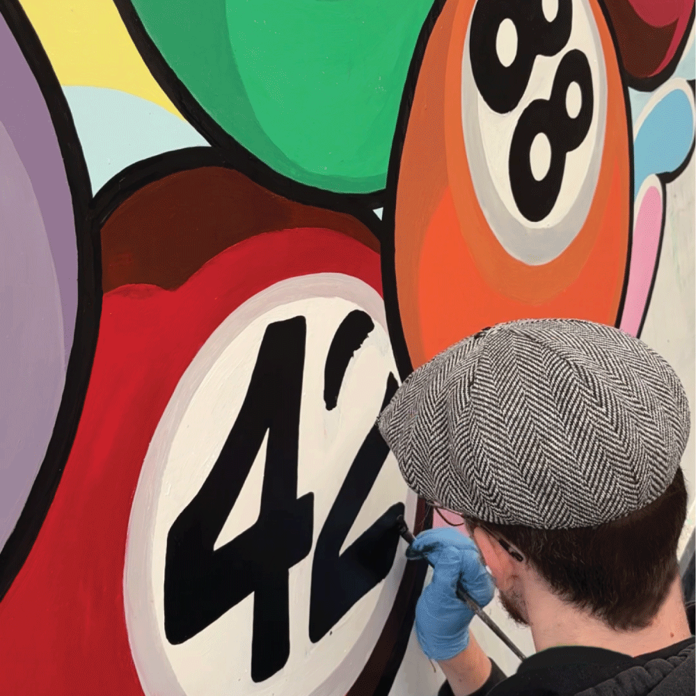 Bingo Godz Landmark Mural