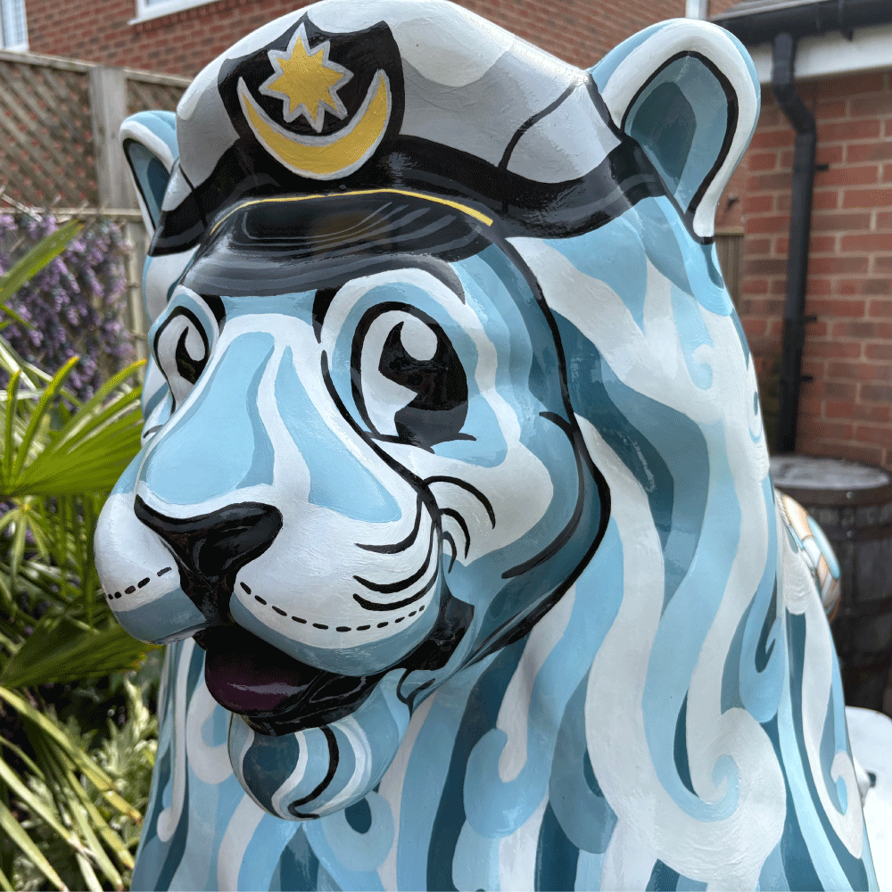 Portsmouth City Council Lion Sculpture